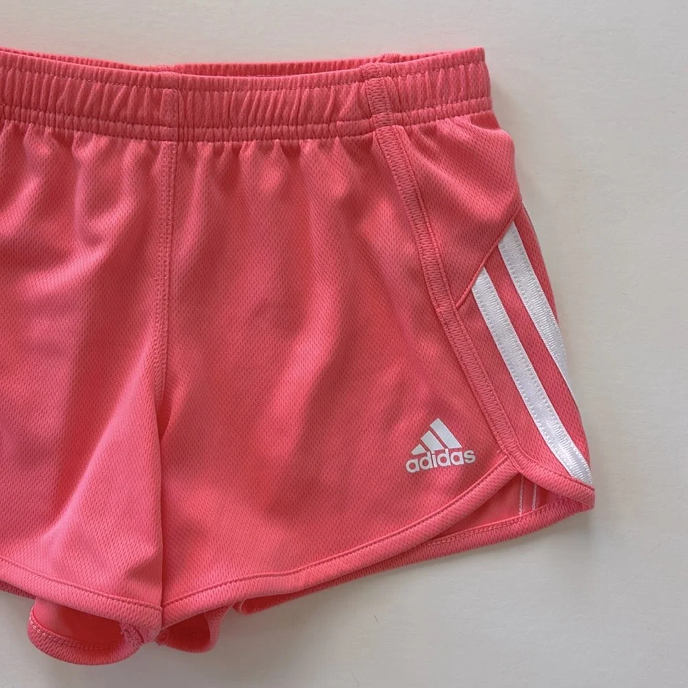 Girls Adidas Athletic Shorts - Picture 2 of 4